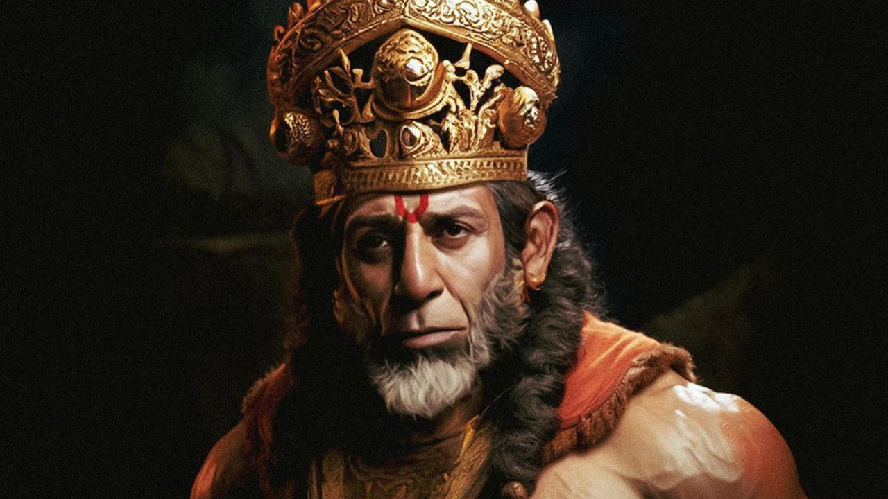 Sunny Deol as Hanuman (reimagined by AI)