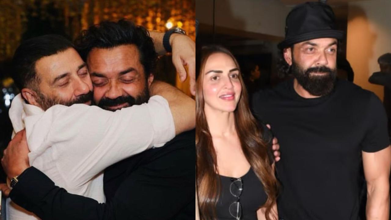 Bobby Deol, Sunny Deol and Esha Deol