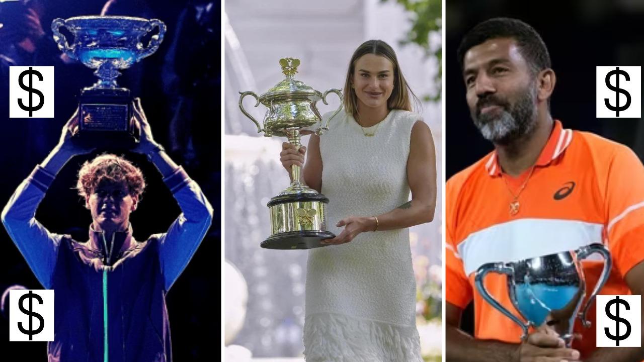 Jannik Sinner, Aryana Sabalenka, and Rohan Bopanna