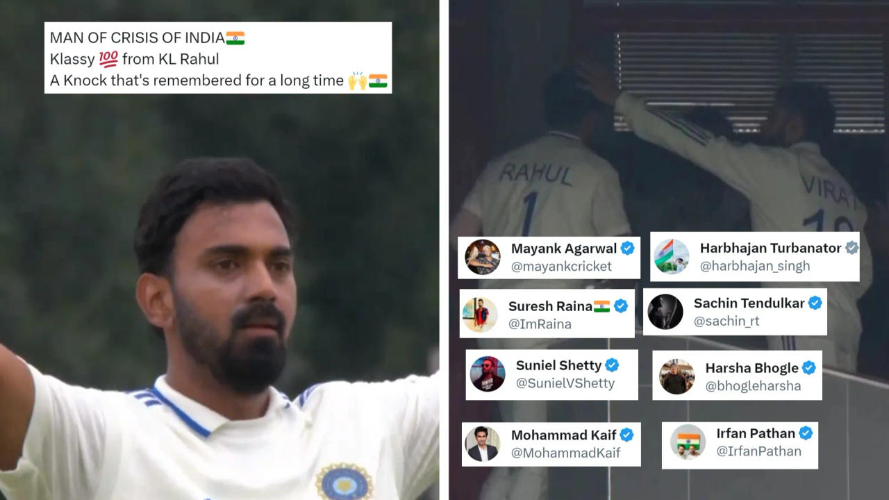 KL Rahul gets applauded for century vs SA