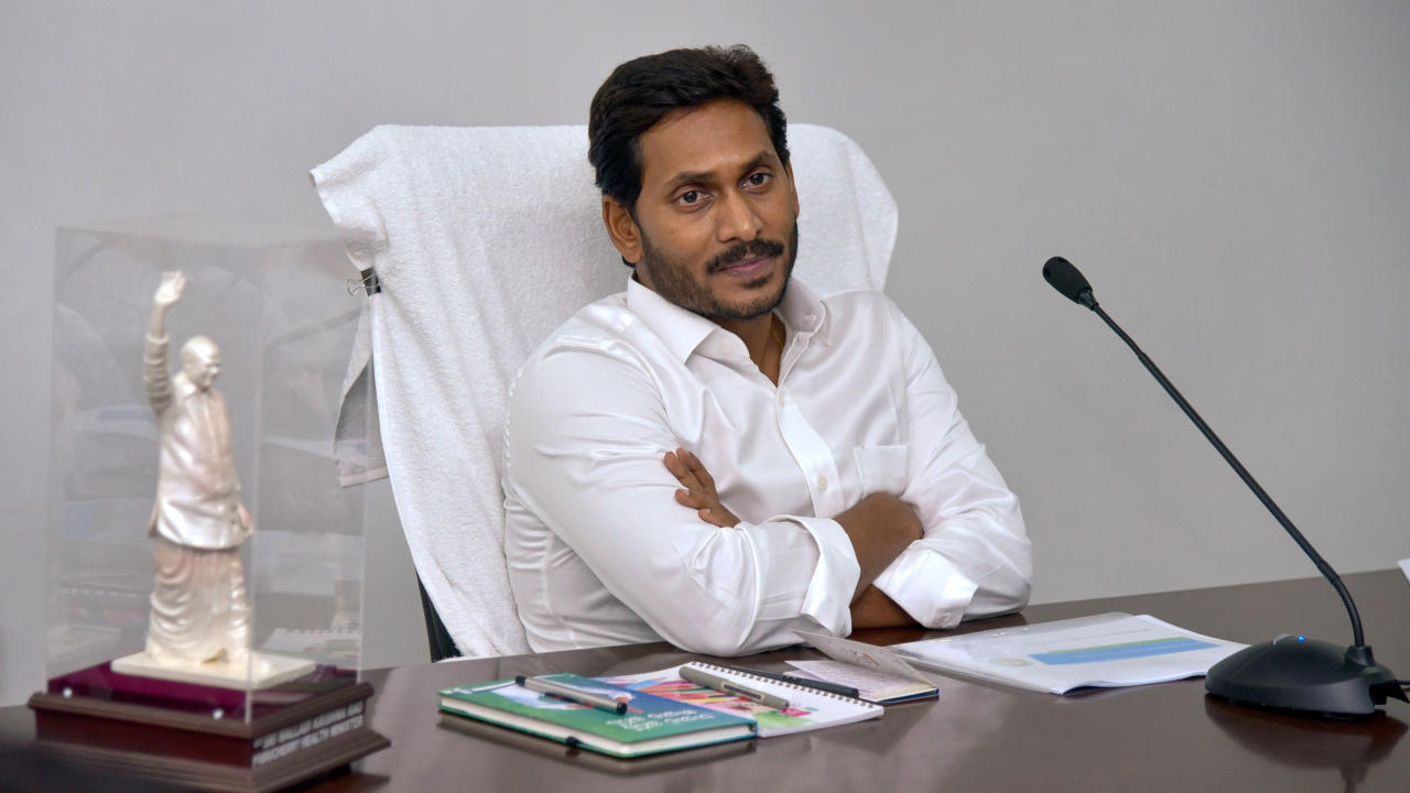 Andhra Pradesh Chief Minister  Y S Jagan Mohan Reddy.  