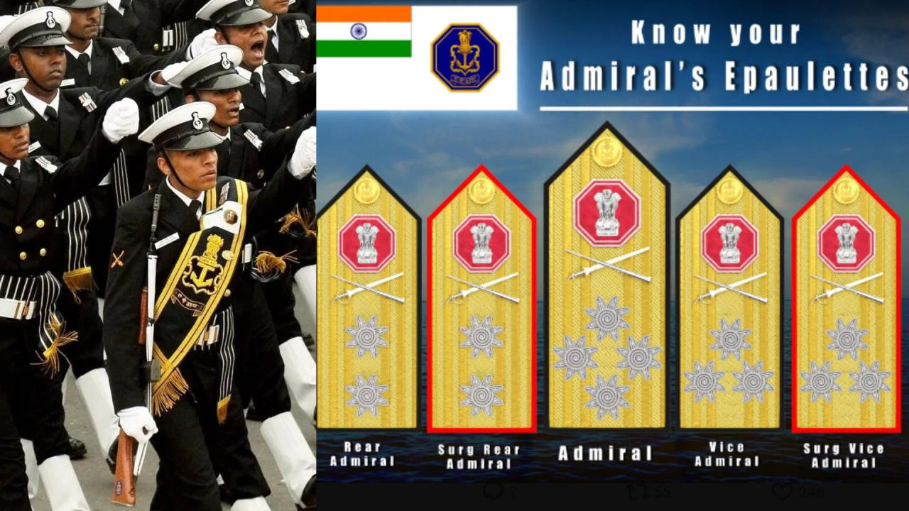 Indian Navy shifts to indigenous designs, unveils Rajmudra-inspired epaulettes