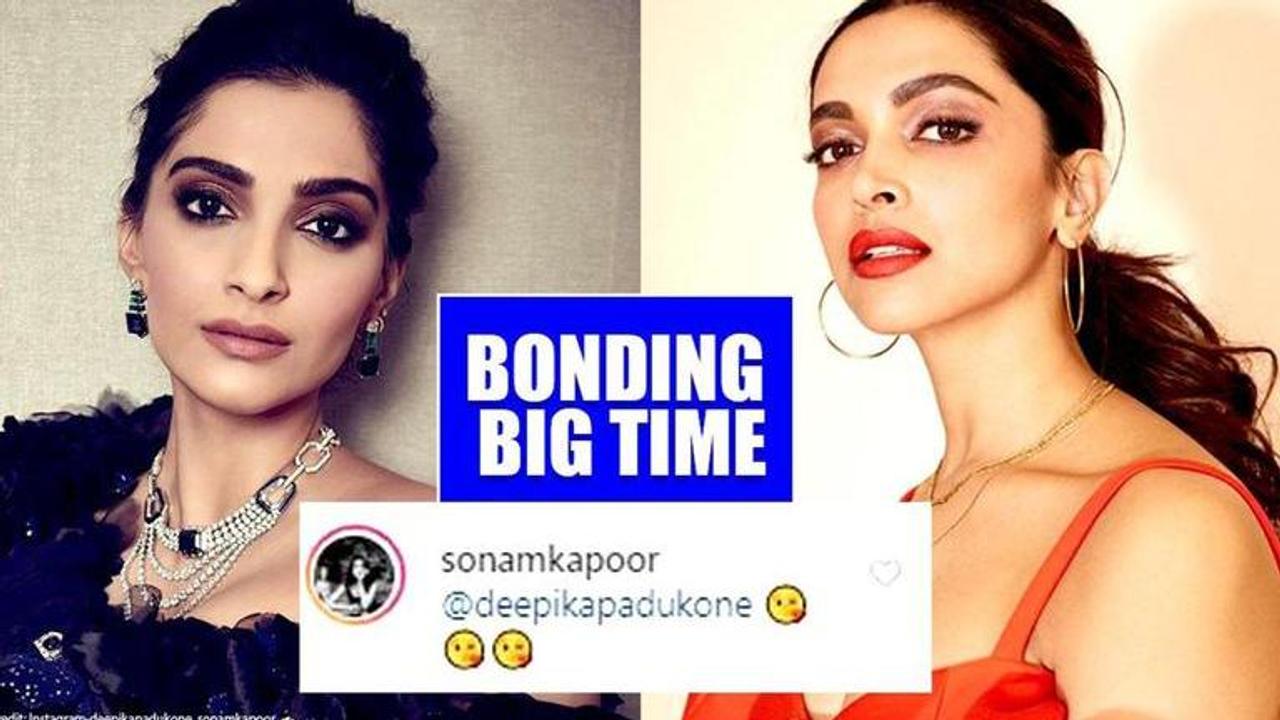 Deepika Padukone awestruck by Sonam Kapoor's Intagram post, fans love sweet exchange