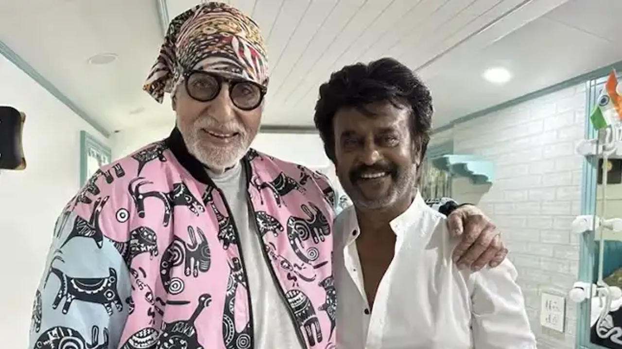 Amitabh Bachchan and Rajinikanth