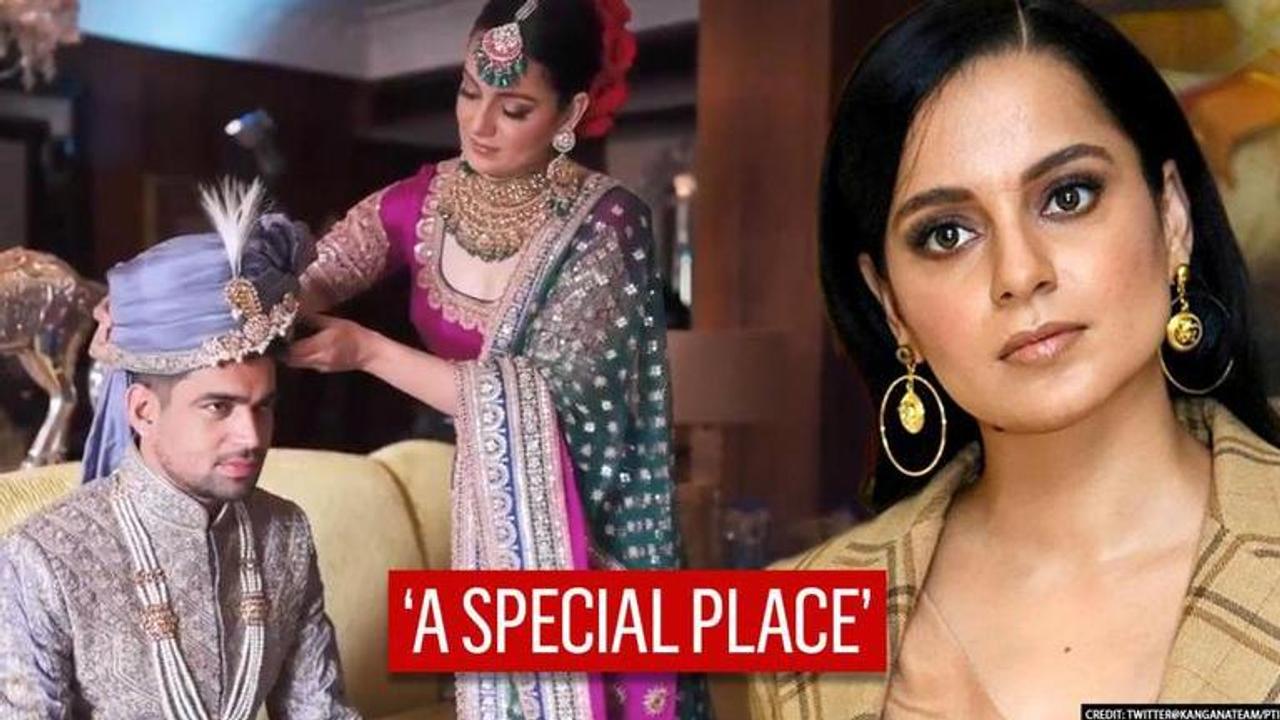 Kangana Ranaut shares Aksht's wedding video in Udaipur, calls it 'most wonderful time'