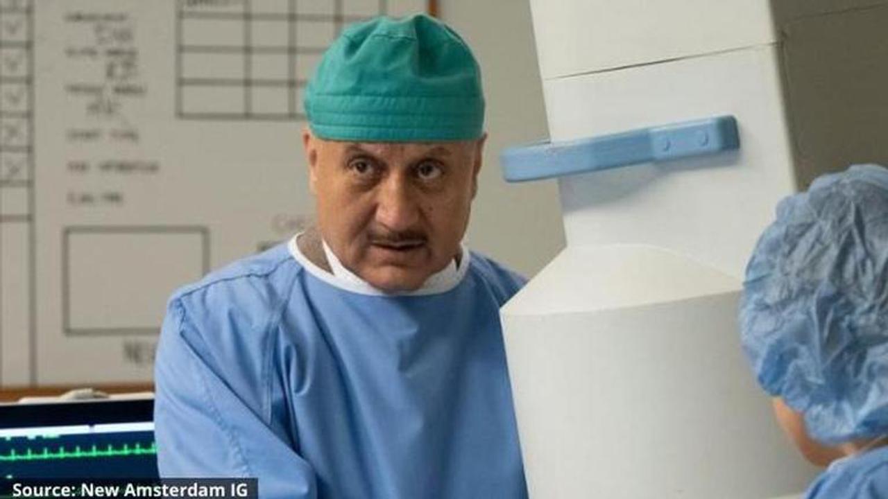 Anupam Kher in New Amsterdam