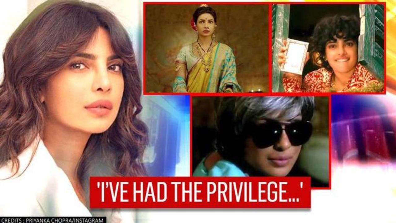 Priyanka Chopra shares 'amazing & complex' roles played by her during 20 years in industry