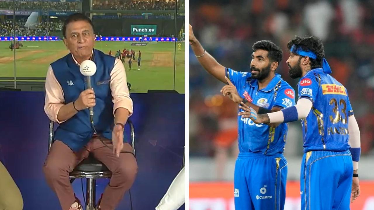 Sunil Gavaskar not happy with Hardik Pandya