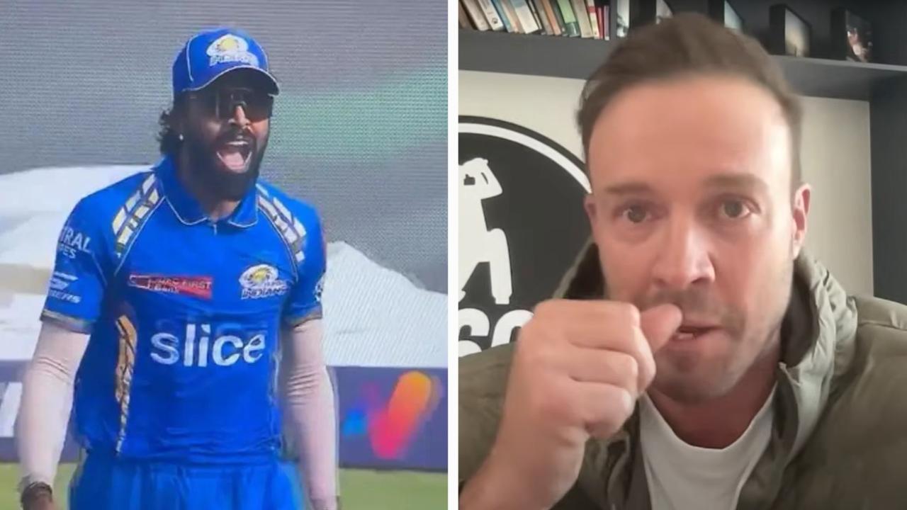 AB de Villiers' not happy with Hardik's captaincy at MI