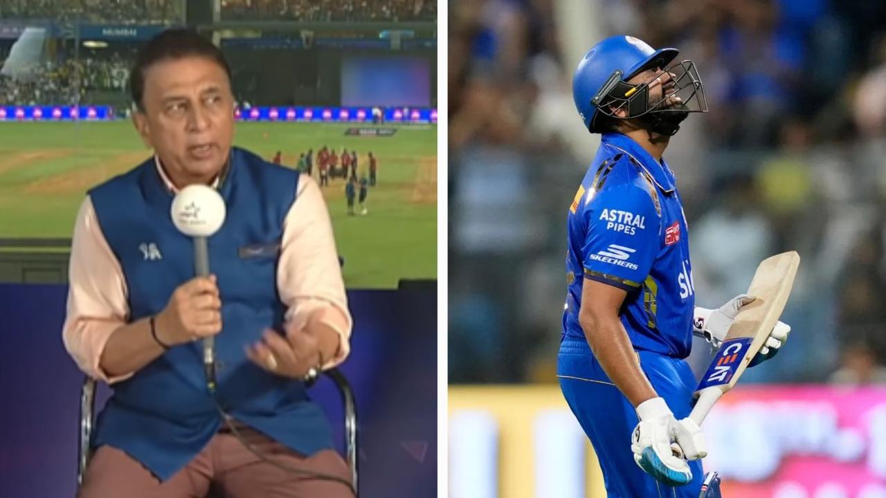 Sunil Gavaskar comments on Rohit Sharma's batting