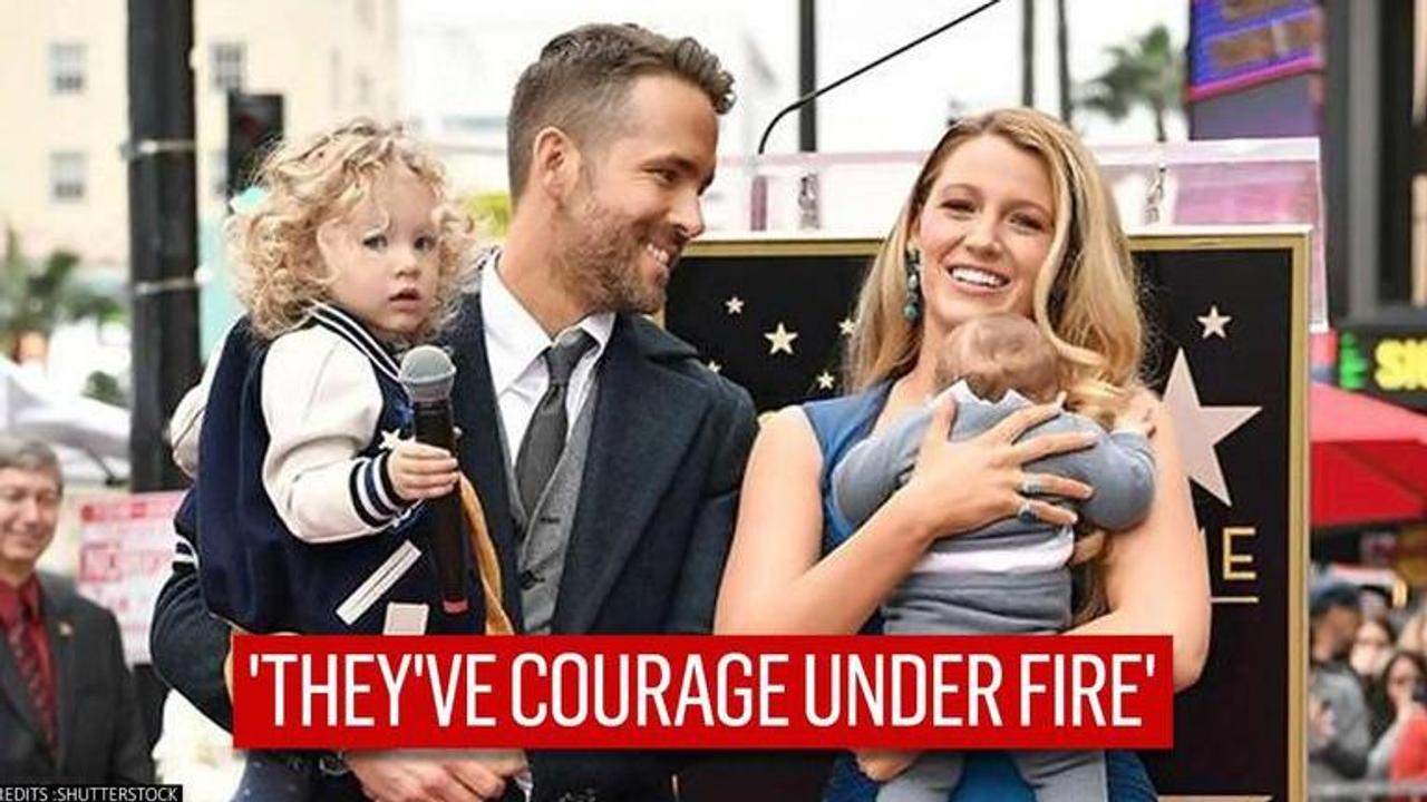 Ryan Reynolds says his wife and daughter were the "most capable" people in his life