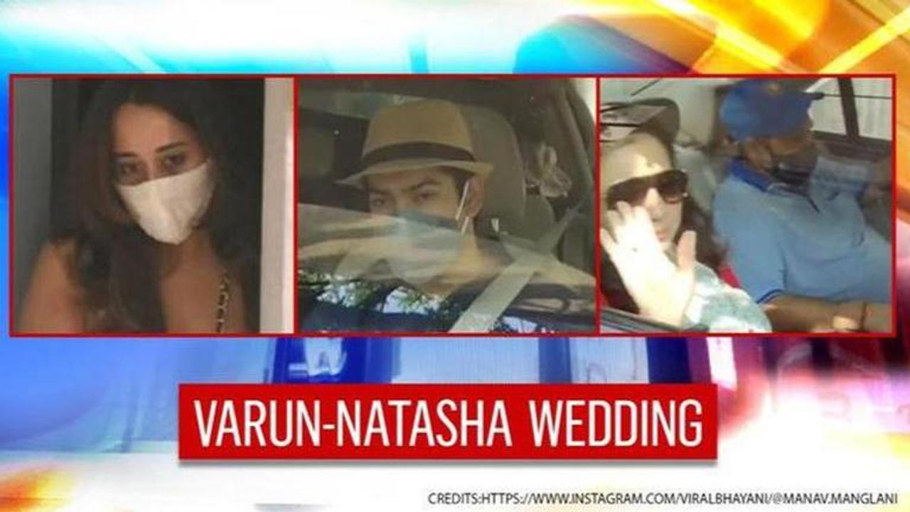 Varun Dhawan's family, bride-to-be Natasha Dalal all set, head to Alibaug ahead of wedding