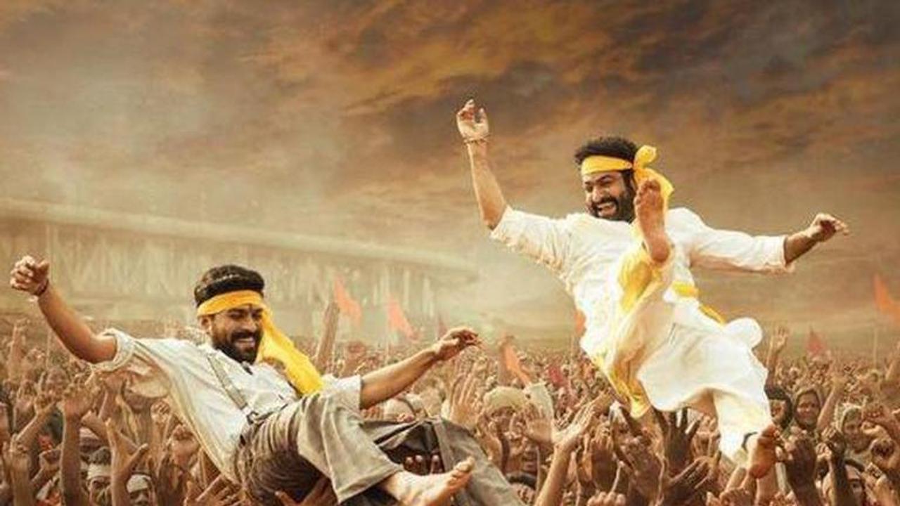 RRR, rrr movie poster, ram charan, jr ntr, rrr movie stills, ram charan jr ntr photos