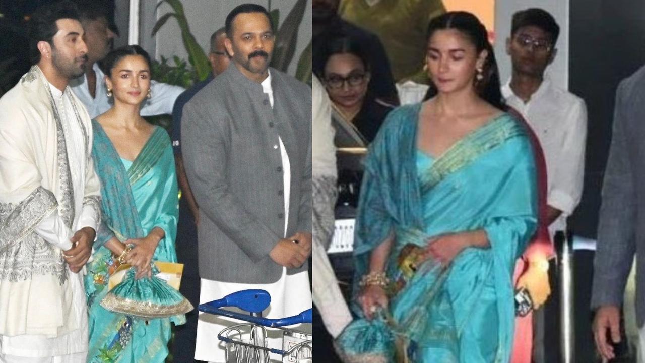 Alia Bhatt in Ramayana-inspired saree