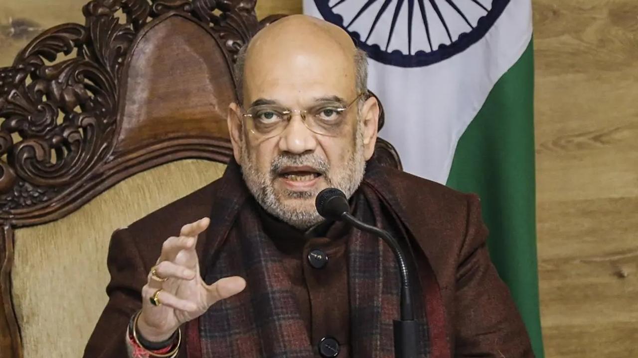 Home Minister Amit Shah said that anyone threatening the security of the nation will face ruthless measures.