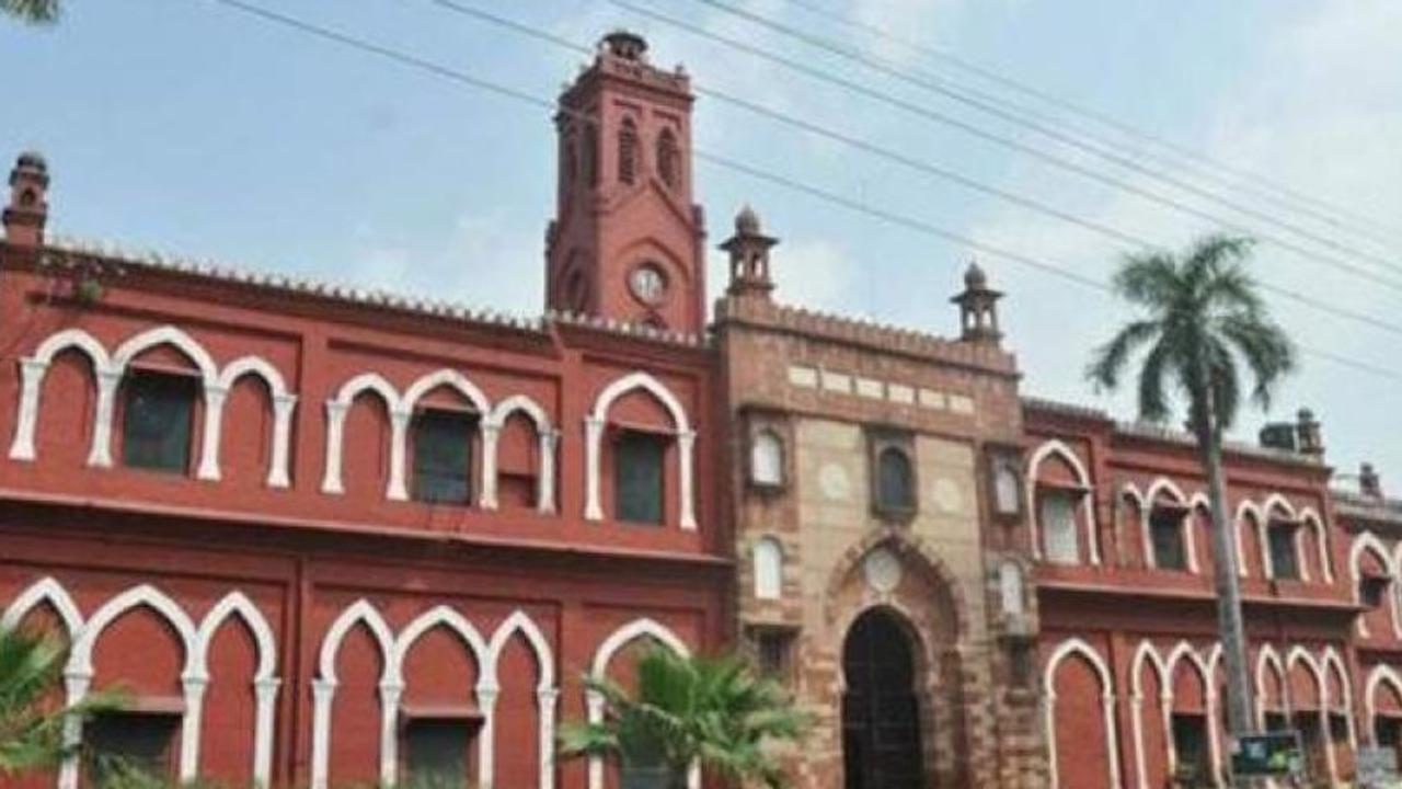 Students take out march on AMU campus demanding quota for Dalits, tribals