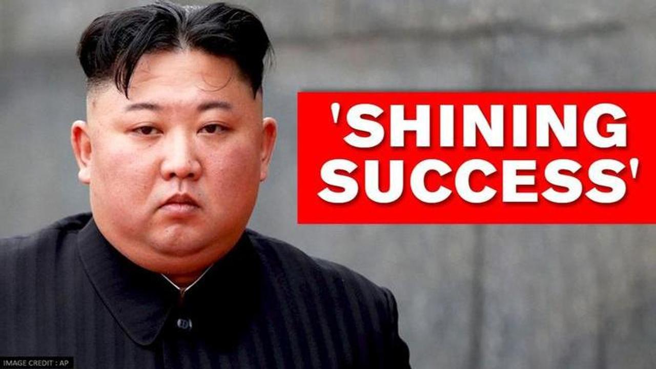 Kim Jong-un calls North Korea's virus response 'shining success'