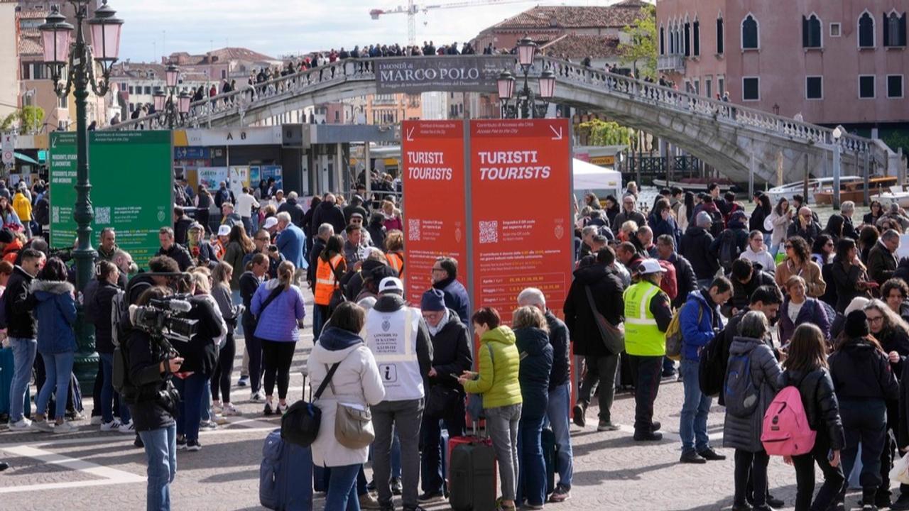 Venice has put a pilot programme in place that would charge daytrippers five euros to enter the city. 