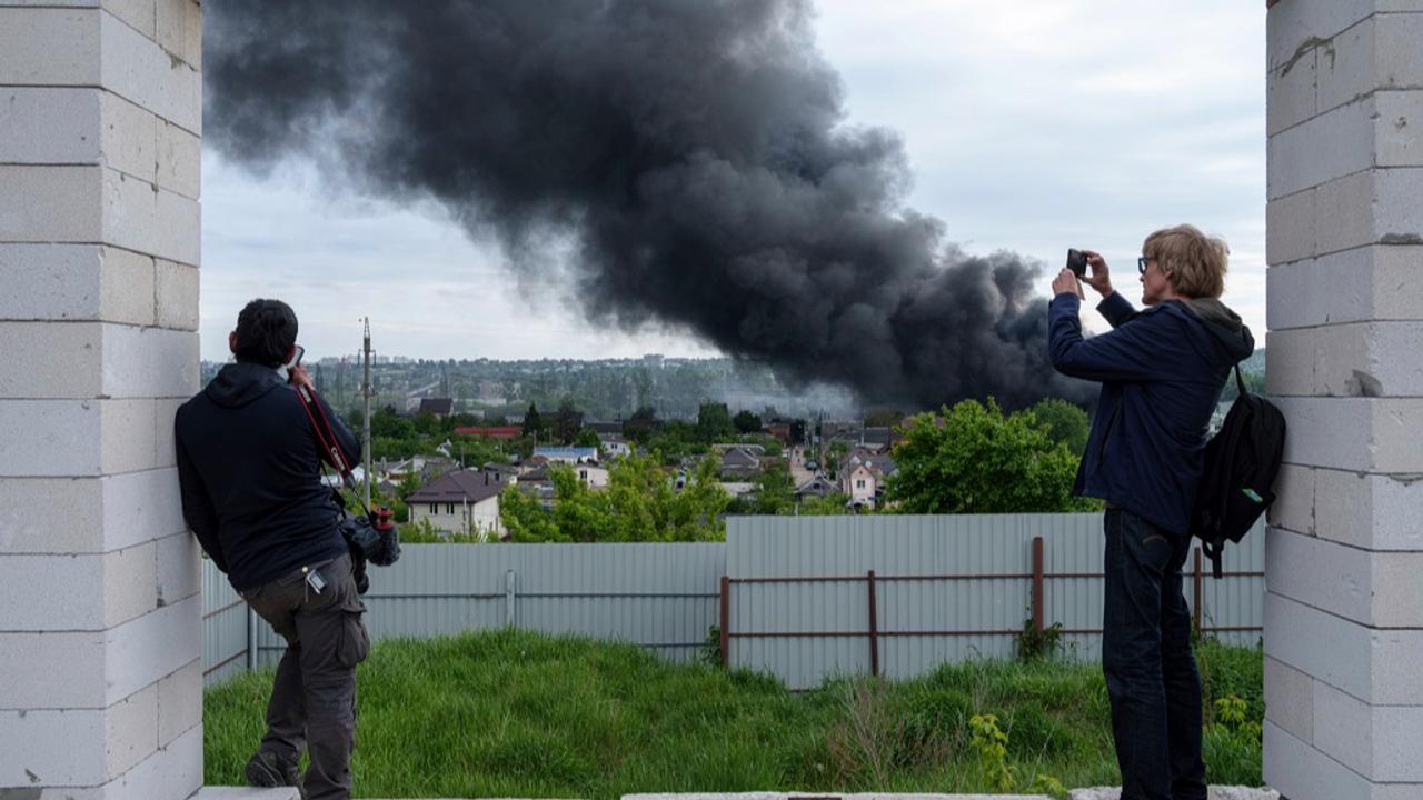 Russian President Putin claims the new Kharkiv offensive is aimed at creating a buffer zone rather than capturing the Ukrainian city. 