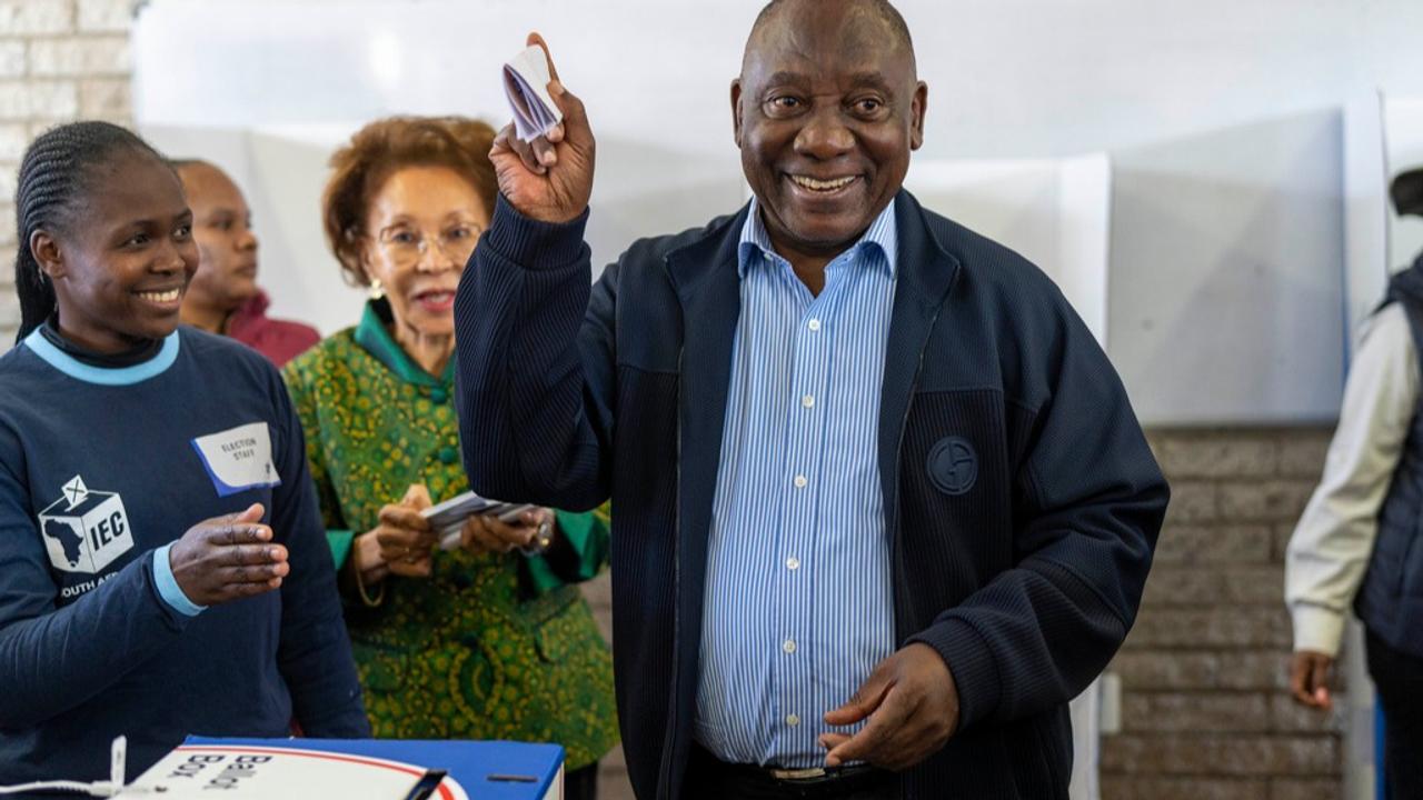 South African President Cyril Ramaphosa has expressed confidence that the ANC will retain its parliamentary majority in this election. 