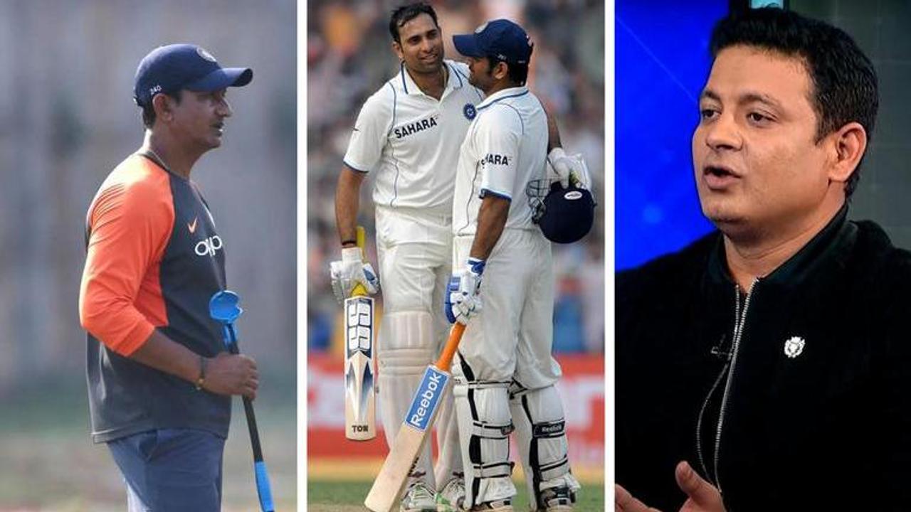 Sanjay Bangar, VVS Laxman and Piyush Chawla