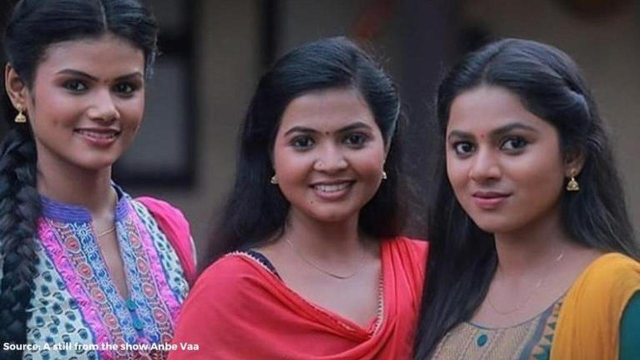 anbe vaa serial cast 2020