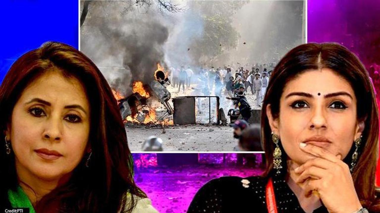 Delhi violence: Urmila Matonkar, Raveena Tandon, others react to chaos, constable's death