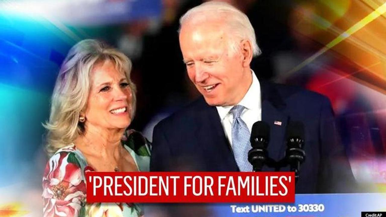 Jill Biden celebrates Joe's US elections 2020 win, says 'He's President for all families'