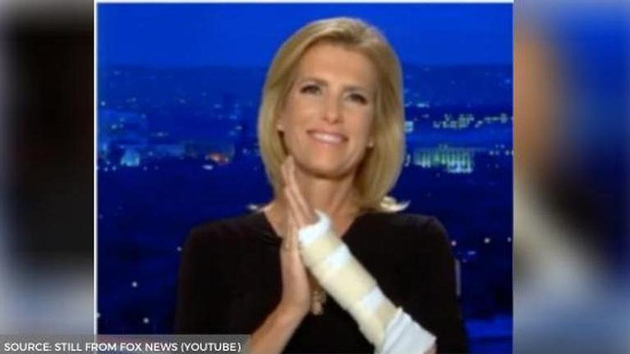 what happened to laura ingraham's arm