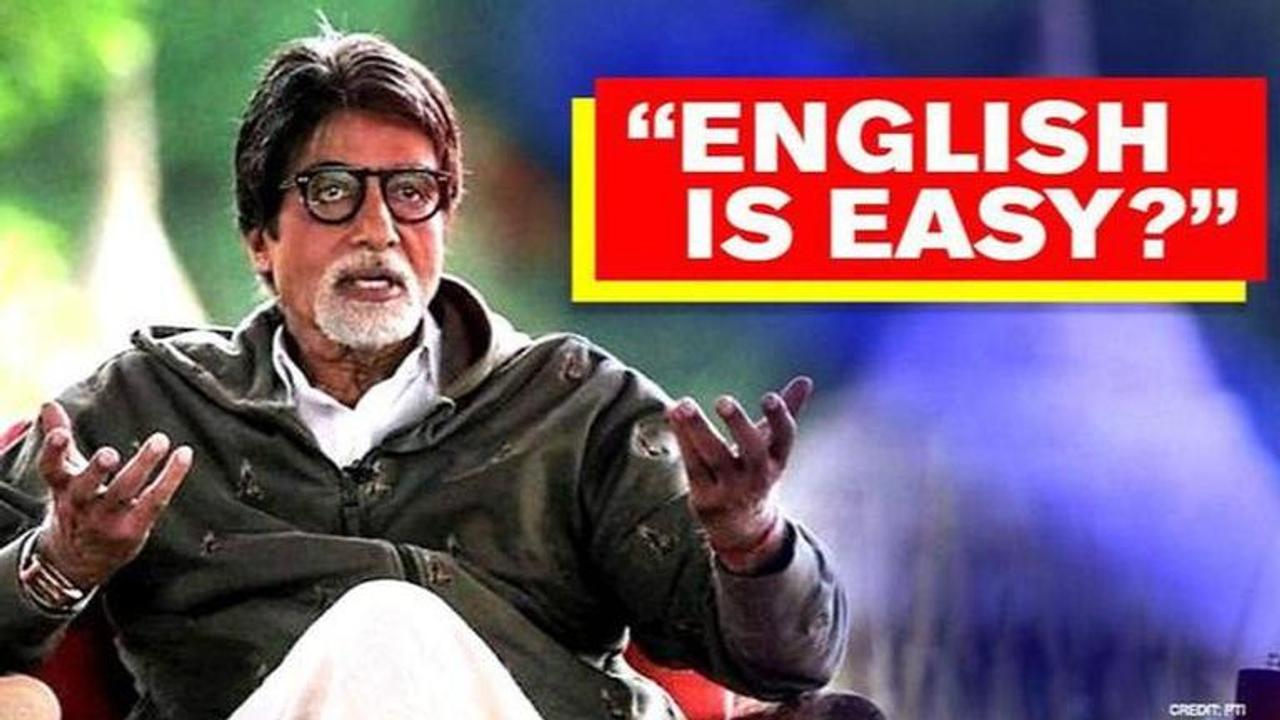 Amitabh Bachchan asks 'English easy?' with 5-point post, netizens remember iconic dialogue