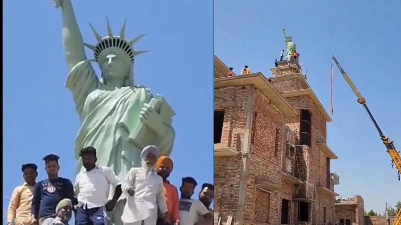 Statue of Liberty replica installed in Punjab, viral video