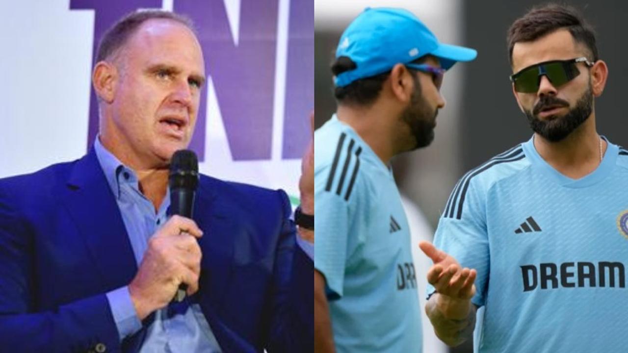 Matthew Hayden, Virat Kohli, Rohit Sharma 