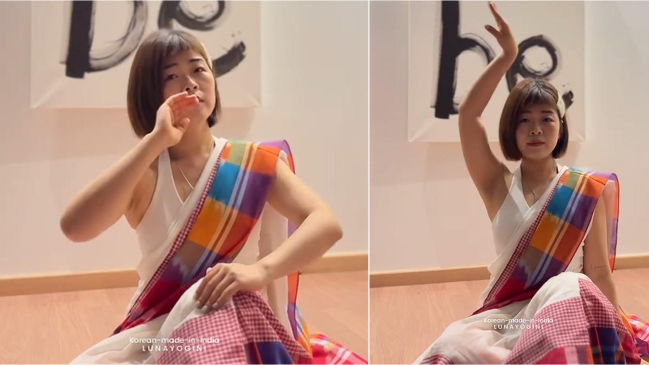 Korean Woman Dance To Indian Song Video Goes Viral