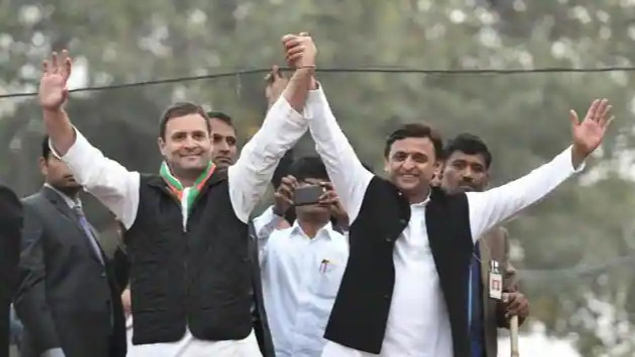 Rahul Gandhi and Akhilesh Yadav