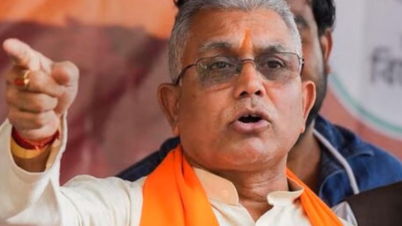 BJP leader Dilip Ghosh 