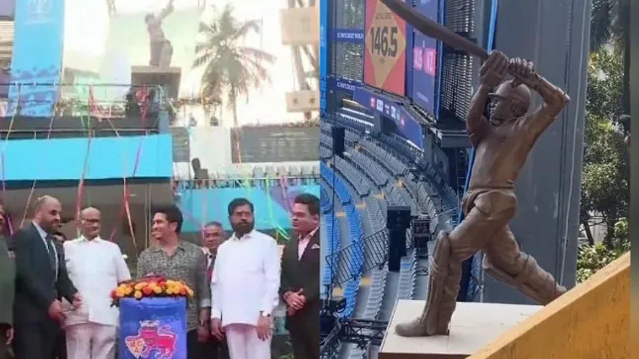 Sachin Tendulkar statue