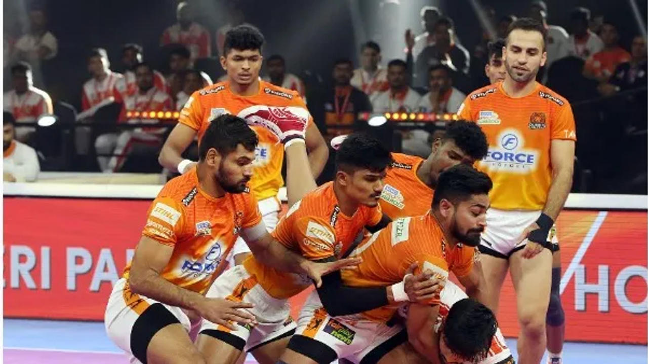 Puneri Paltan during PKL 