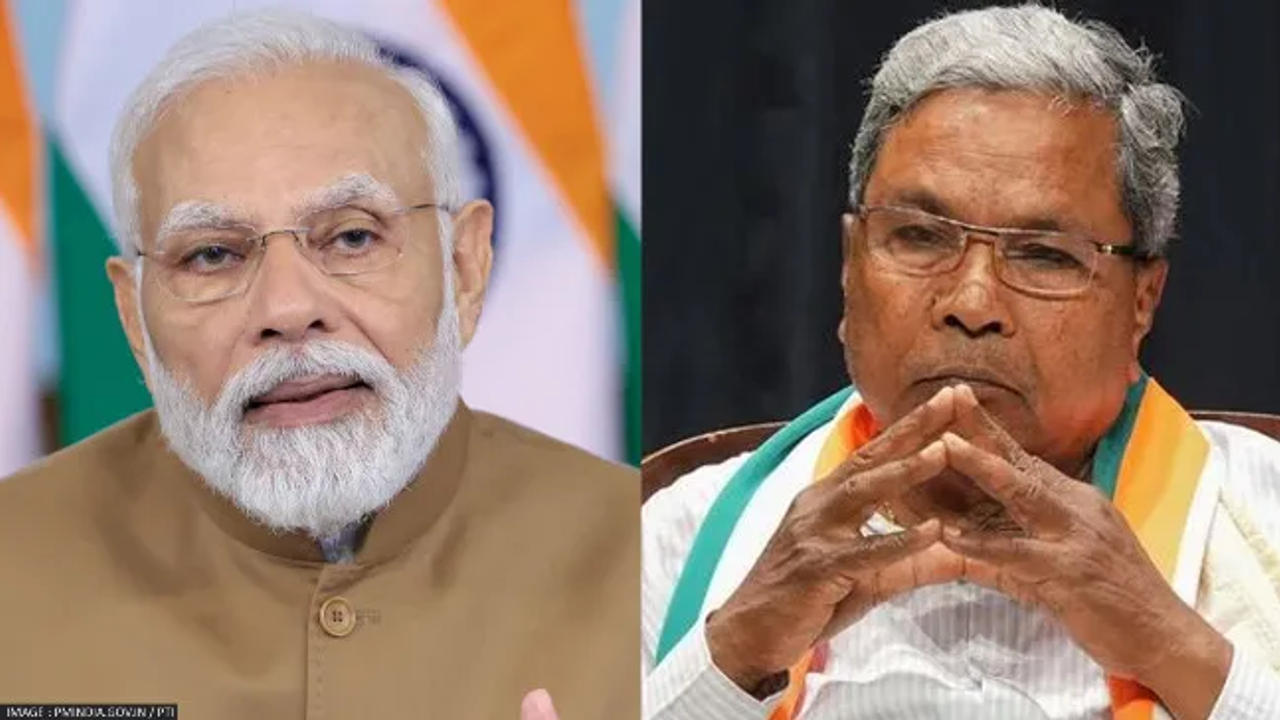 Karnataka CM Siddaramaiah meet PM Modi