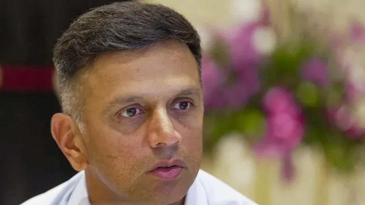 Team India head coach Rahul Dravid 