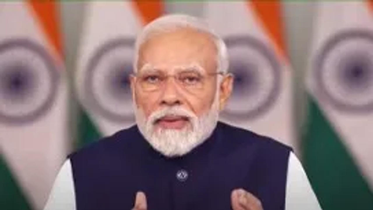 Prime Minister Narendra Modi addresses the virtual edition of G20 Summit 