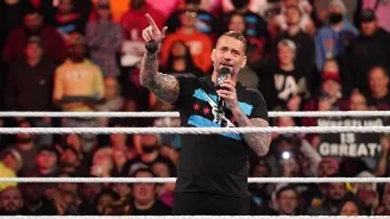 CM Punk returned and gave an emotional speech.