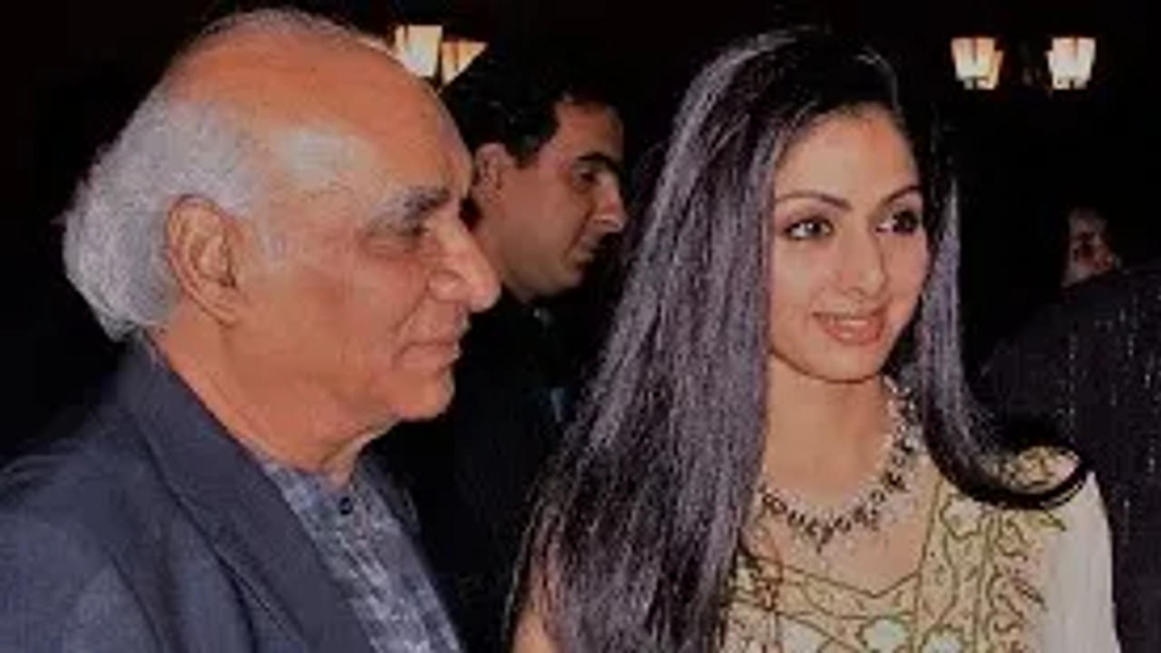 Yash chopra, sridevi 