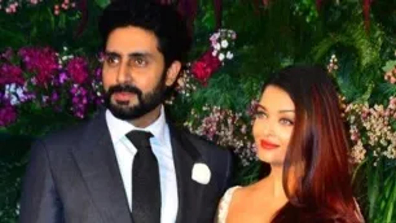 Abhishek and Aishwarya