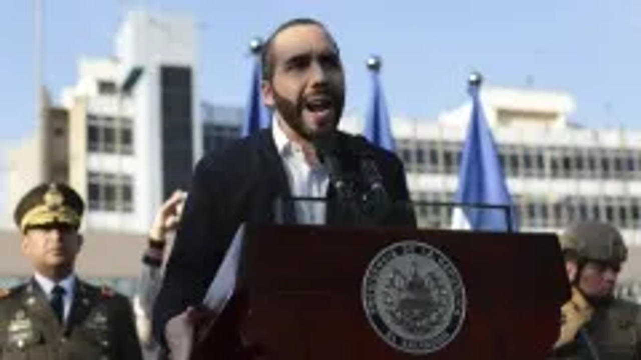 Nayib Bukele, President of El Salvador.