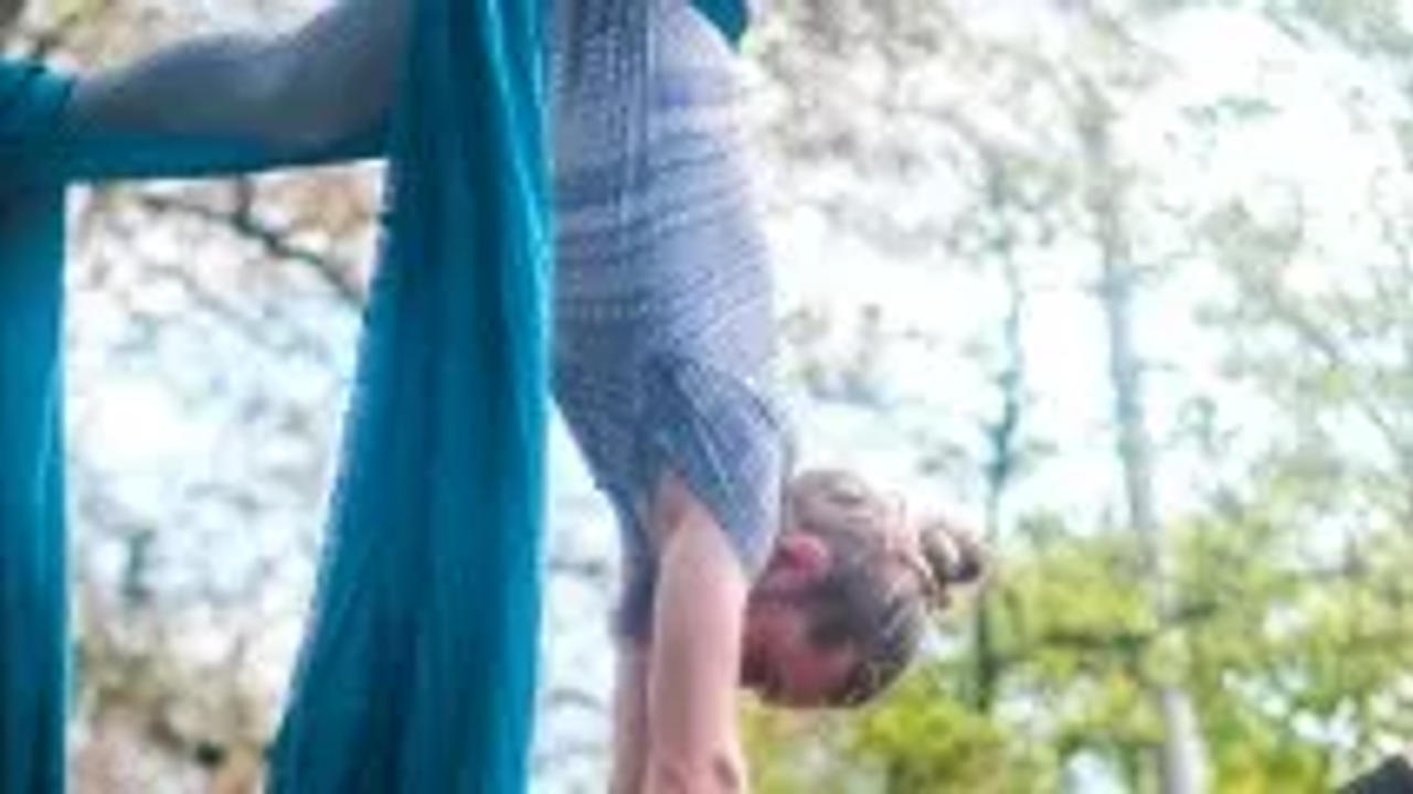 Aerial yoga