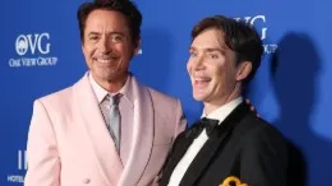 Robert Downey Jr and Cillian Murphy 