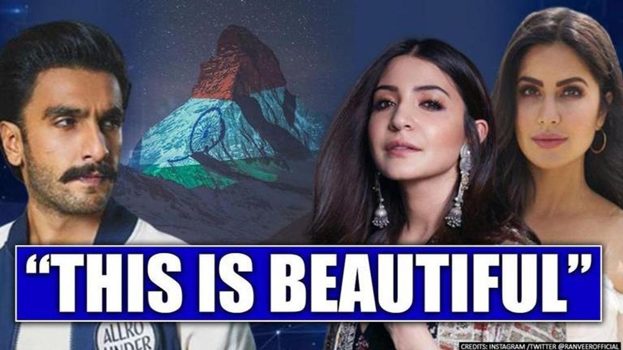 Switzerland ambassador Ranveer reacts to Indian tricolour on Matterhorn; other stars awed