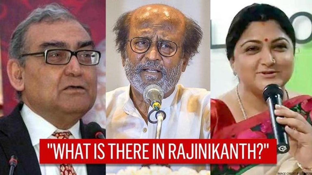 On Rajinikanth political entry, Markandey Katju not convinced with Kushboo's 'exuberance'