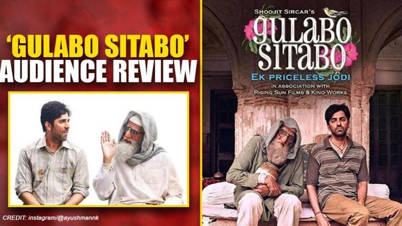 Gulabo Sitabo': Here's how netizens reviewed Amitabh Bachchan-Ayushmann Khurrana movie