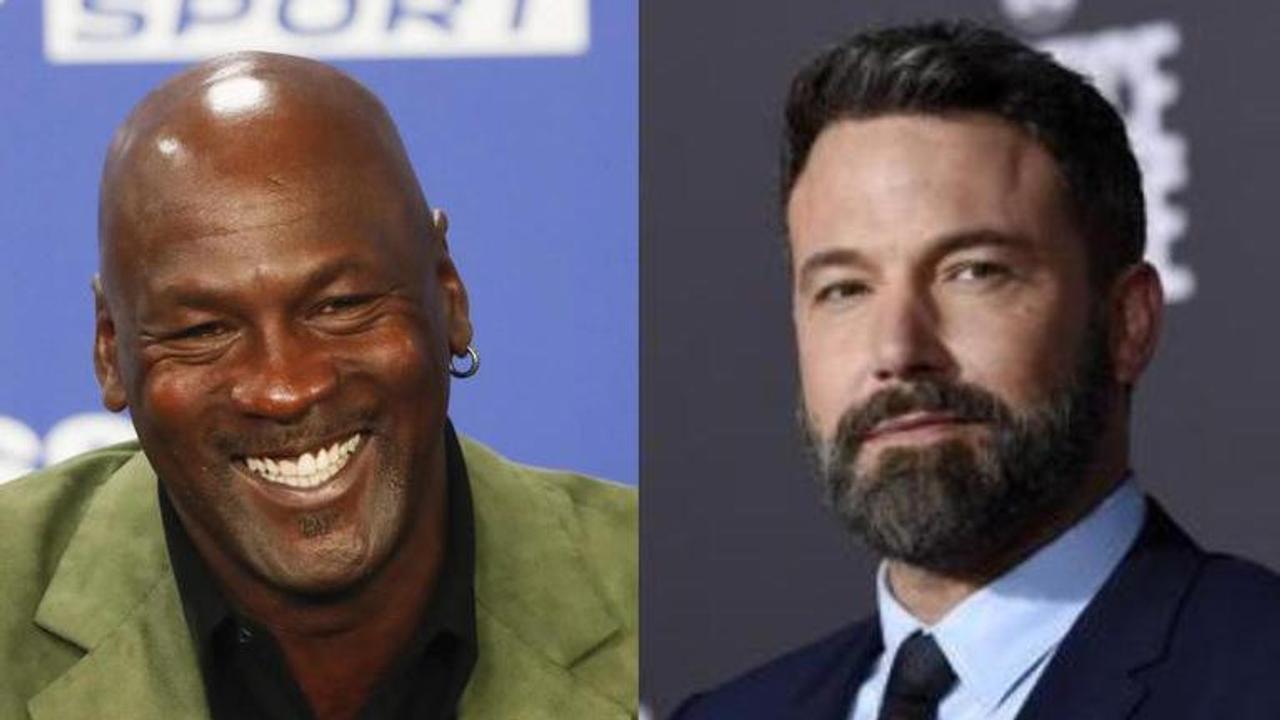 Ben Affleck and Michael Jordan